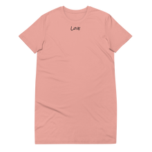 Load image into Gallery viewer, Love - Organic cotton t-shirt dress
