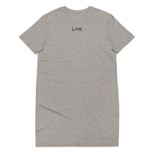 Load image into Gallery viewer, Love - Organic cotton t-shirt dress
