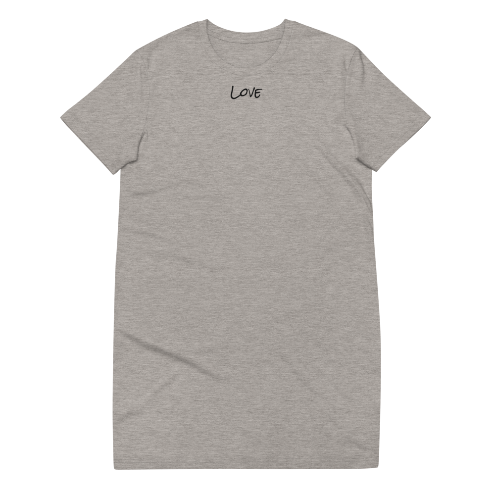 Love - Organic cotton t-shirt dress
