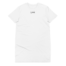 Load image into Gallery viewer, Love - Organic cotton t-shirt dress
