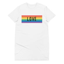Load image into Gallery viewer, Love - Organic cotton t-shirt dress
