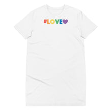 Load image into Gallery viewer, #Love - Organic cotton t-shirt dress
