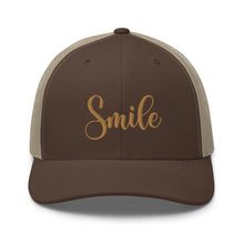 Load image into Gallery viewer, Smile - Trucker Cap
