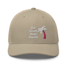 Load image into Gallery viewer, Eat Beach Sleep Repeat - Trucker Cap
