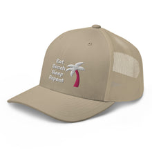 Load image into Gallery viewer, Eat Beach Sleep Repeat - Trucker Cap
