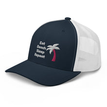 Load image into Gallery viewer, Eat Beach Sleep Repeat - Trucker Cap
