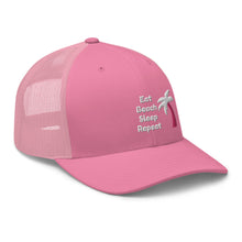 Load image into Gallery viewer, Eat Beach Sleep Repeat - Trucker Cap
