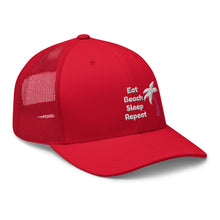 Load image into Gallery viewer, Eat Beach Sleep Repeat - Trucker Cap
