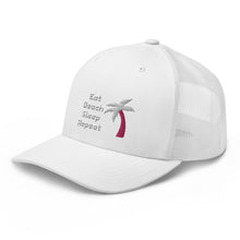 Load image into Gallery viewer, Eat Beach Sleep Repeat - Trucker Cap
