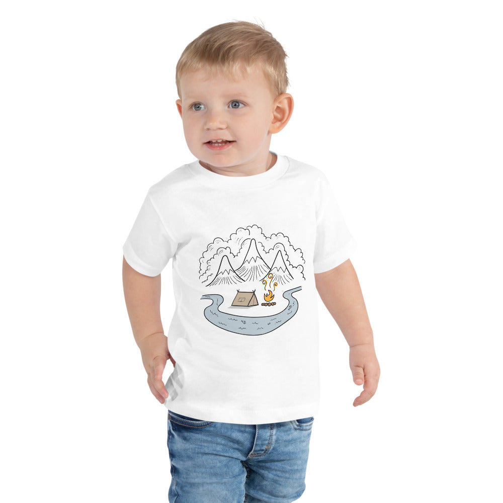 Camping Toddler t-shirt