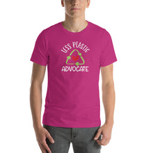 Load image into Gallery viewer, Less Plastic Advocate - Unisex T-Shirt
