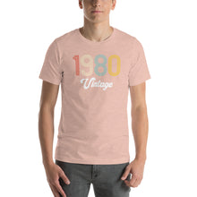 Load image into Gallery viewer, 1980 Vintage - Unisex T-Shirt
