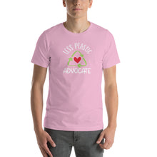 Load image into Gallery viewer, Less Plastic Advocate - Unisex T-Shirt
