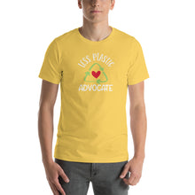 Load image into Gallery viewer, Less Plastic Advocate - Unisex T-Shirt
