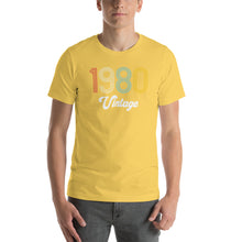 Load image into Gallery viewer, 1980 Vintage - Unisex T-Shirt
