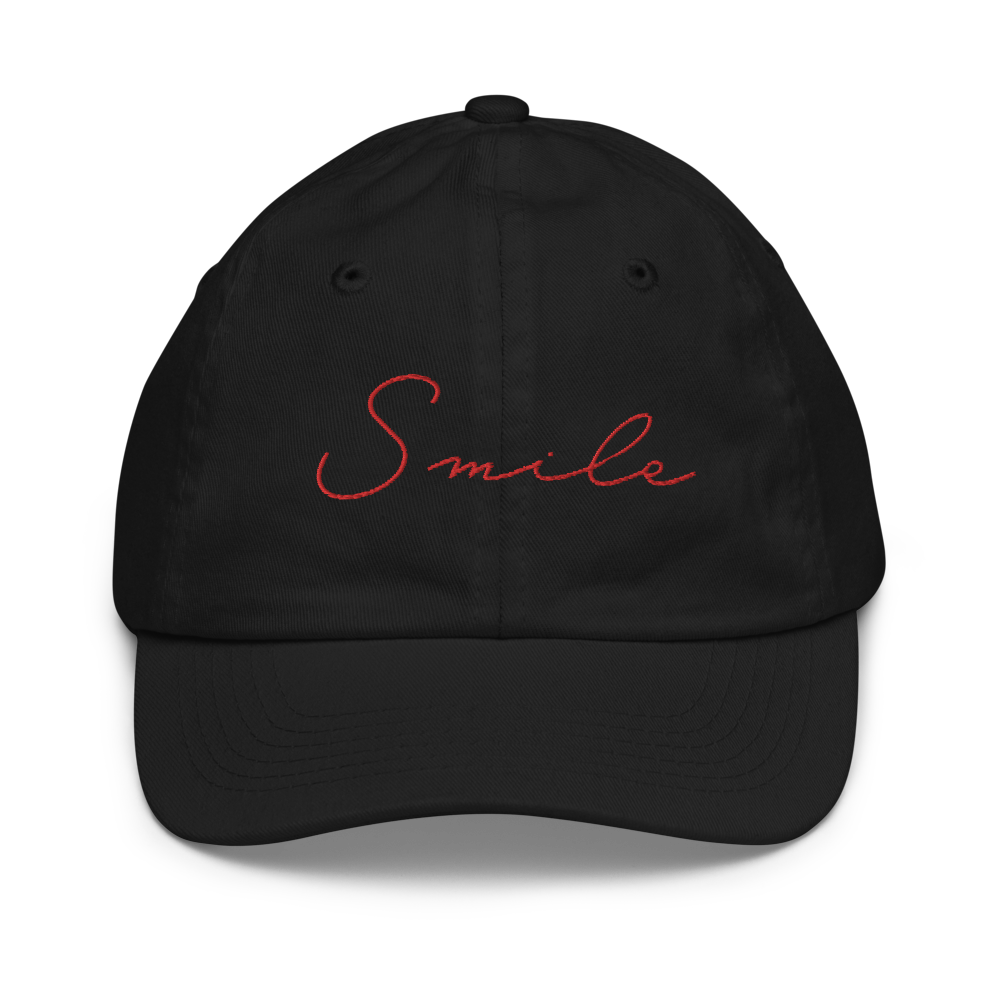 Smile - Youth baseball cap