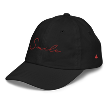 Load image into Gallery viewer, Smile - Youth baseball cap
