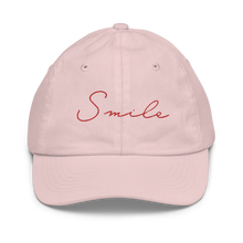 Load image into Gallery viewer, Smile - Youth baseball cap
