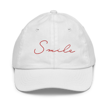 Load image into Gallery viewer, Smile - Youth baseball cap
