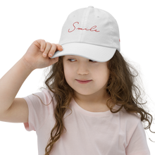 Load image into Gallery viewer, Smile - Youth baseball cap
