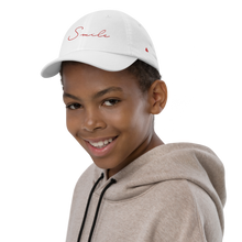Load image into Gallery viewer, Smile - Youth baseball cap
