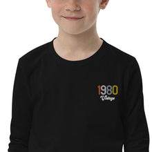 Load image into Gallery viewer, 1980 Vintage - Youth long sleeve tee
