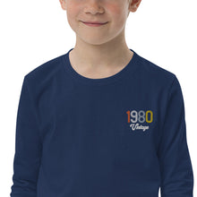 Load image into Gallery viewer, 1980 Vintage - Youth long sleeve tee
