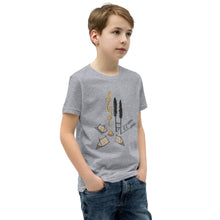 Load image into Gallery viewer, Camping by the fire - Youth Short Sleeve T-Shirt
