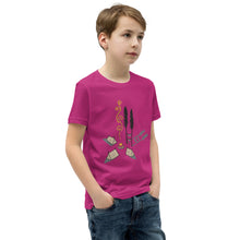 Load image into Gallery viewer, Camping by the fire - Youth Short Sleeve T-Shirt
