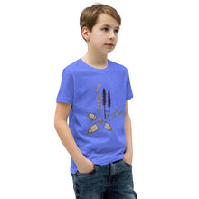 Load image into Gallery viewer, Camping by the fire - Youth Short Sleeve T-Shirt
