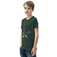 Load image into Gallery viewer, Camping by the fire - Youth Short Sleeve T-Shirt
