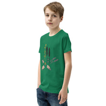 Load image into Gallery viewer, Camping by the fire - Youth Short Sleeve T-Shirt
