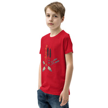 Load image into Gallery viewer, Camping by the fire - Youth Short Sleeve T-Shirt

