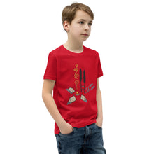 Load image into Gallery viewer, Camping by the fire - Youth Short Sleeve T-Shirt
