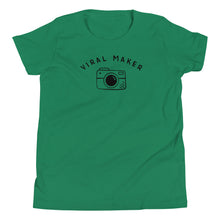 Load image into Gallery viewer, Viral Maker - Youth Short Sleeve T-Shirt
